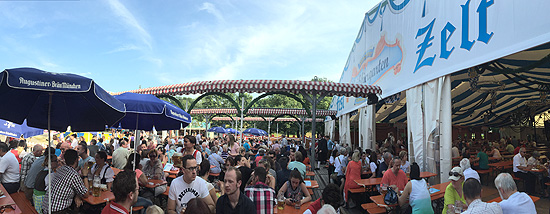 Unterhachinger Bprgersfest AUftalt am 3.7.2015 (©Foto:Martin Schmitz)